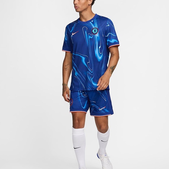 NWT Chelsea FC 2024/25 Stadium Home Men's Nike Dri-FIT Soccer Replica Jersey - Picture 6 of 11